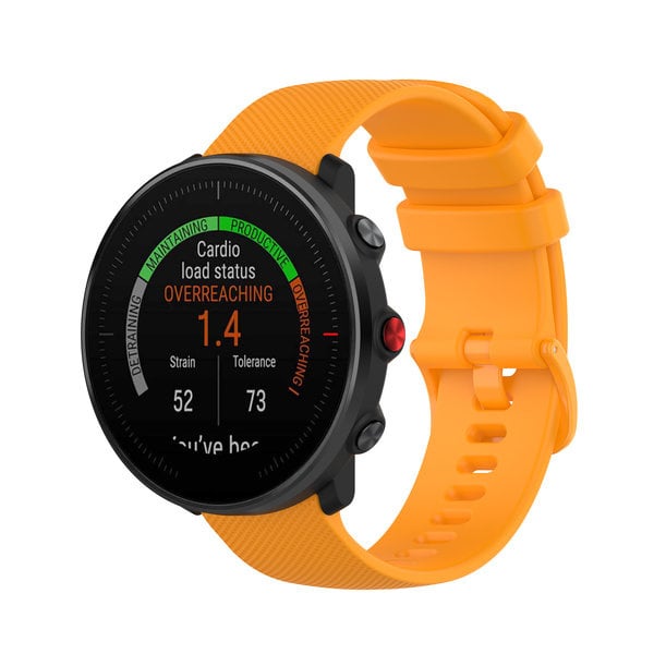 Polar Vantage M3 luxe siliconen bandje (oranje)