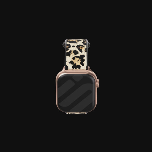 Apple Watch leren bandje (leopard)