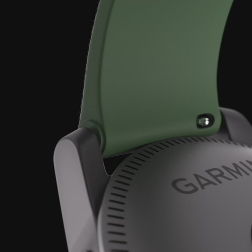 Fossil Gen 5e 42mm Silicone Strap with Buckle (Army Green)