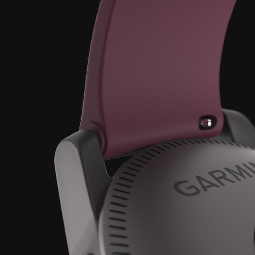 Withings Steel HR - 36mm siliconen bandje (donkerrood)