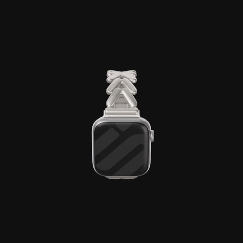 Apple Watch stalen V-type bandje (sterrenlicht)
