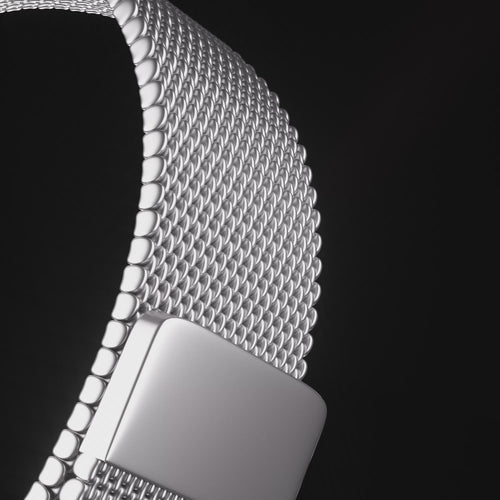 Google Pixel Watch 5 - 45mm Milanese band (zilver)