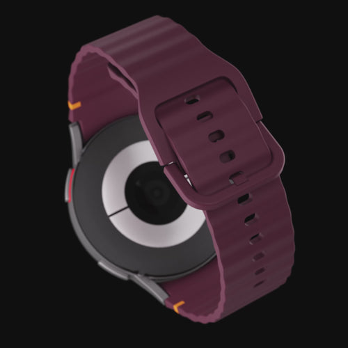 Samsung Galaxy Watch 7 - 40mm Wave bandje (wijnrood)