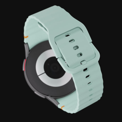 Samsung Galaxy Watch 6 40mm Wave bandje (lichtgroen)