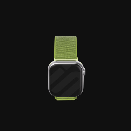 Apple Watch Ultra wave nylon bandje (zwart)