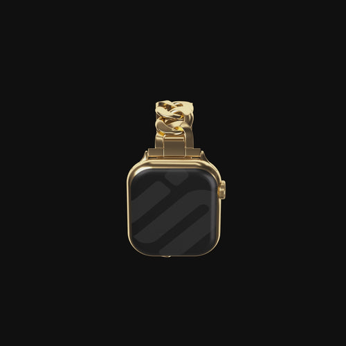 Apple Watch steel chain band (goud)