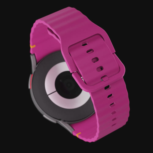 Samsung Galaxy Watch 5 40mm Wave bandje (knalroze)