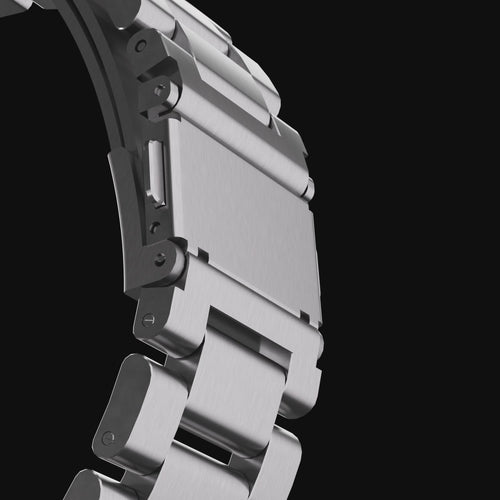 Google Pixel Watch 5 - 45mm stalen band (zilver)