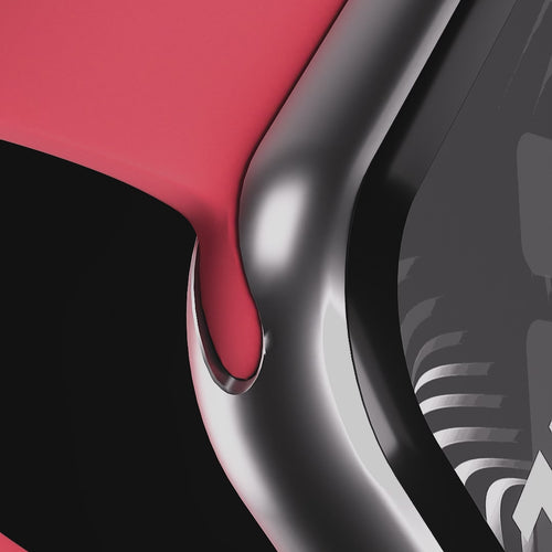 Apple Watch sport bandje (zwart)