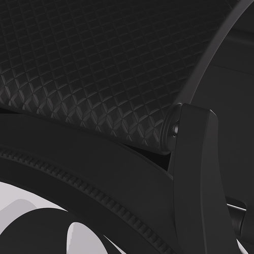 Samsung Galaxy Watch 6 - 44mm Luxe Siliconen bandje (zwart)