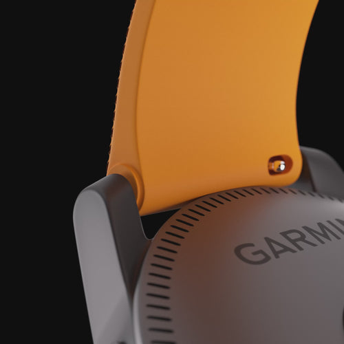 Fossil Gen 5e 42mm Silicone Strap with Buckle (Orange)