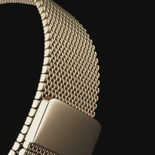 Bandz Garmin Vivoactive 6 Milanese loop band (regenboog)