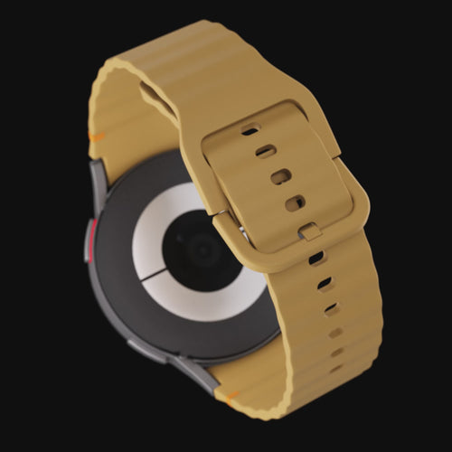 Samsung Galaxy Watch 5 Pro Wave Strap (Yellow)