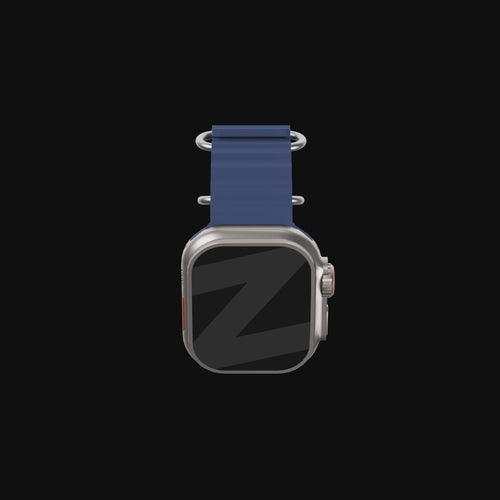 Bandz Apple Watch Ultra ocean bandje 'Classic' (donkerblauw)