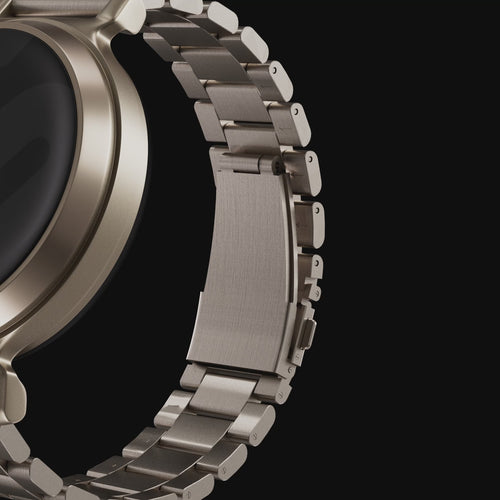 Garmin Lily 2 stalen band (champagne goud)