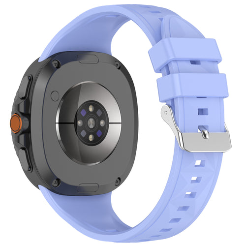 Samsung Galaxy Watch 8 - 40mm diamond silicone band (paars)