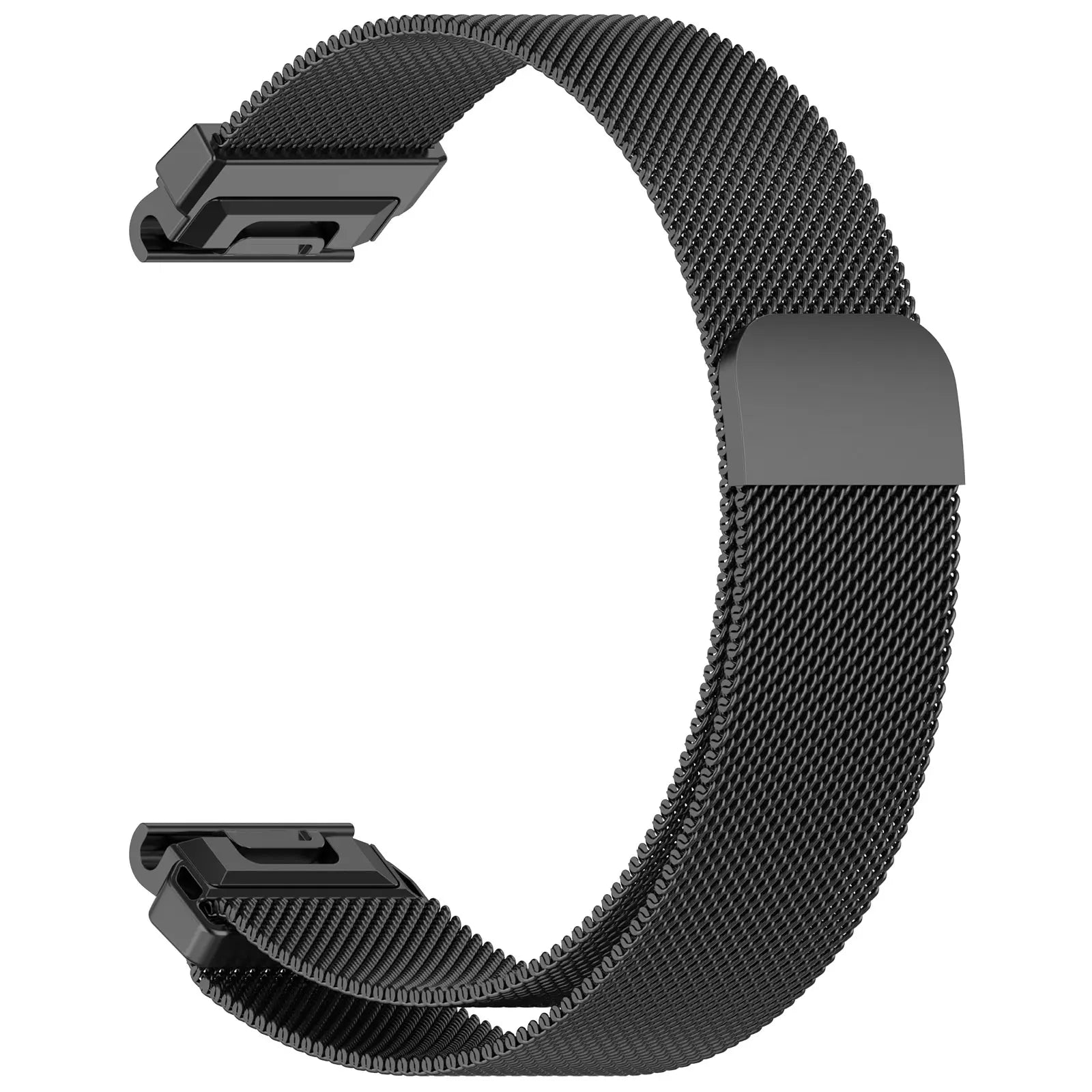 Garmin D2 Mach 2 - 47mm premium milanese band (donkergrijs)