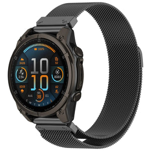 quickfit 22mm milanese band grey