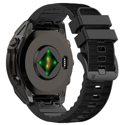 Garmin Instinct Hybrid Nylon Strap (Black)