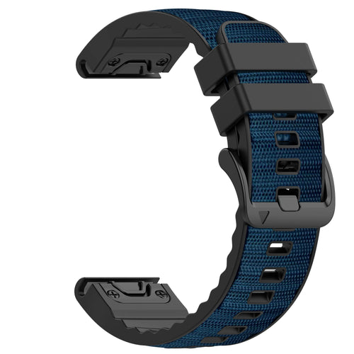 Amazfit T-Rex Ultra 2 Hybrid Nylon Strap (Dark Blue)