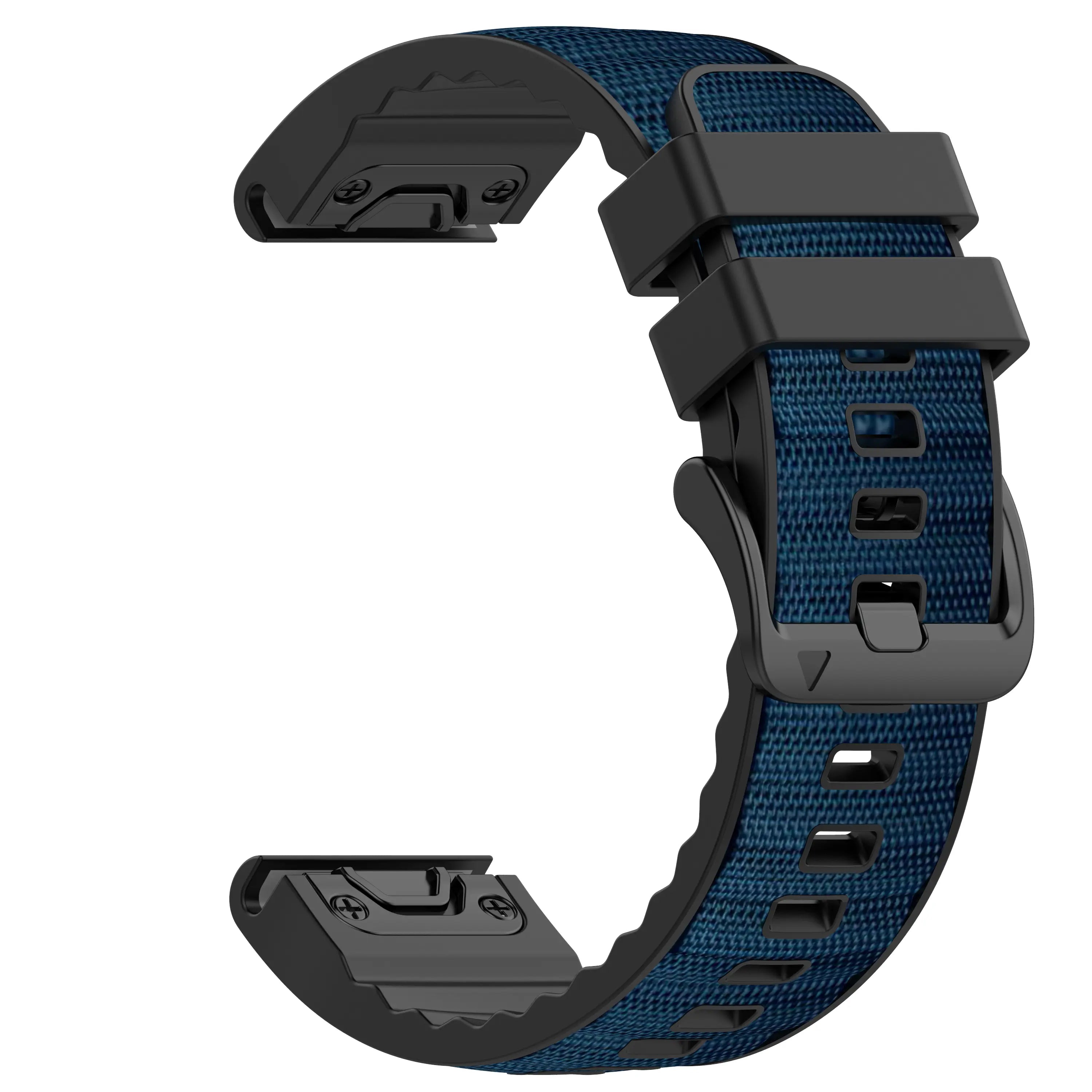 Amazfit T-Rex Ultra 2 Hybrid Nylon Strap (Dark Blue)