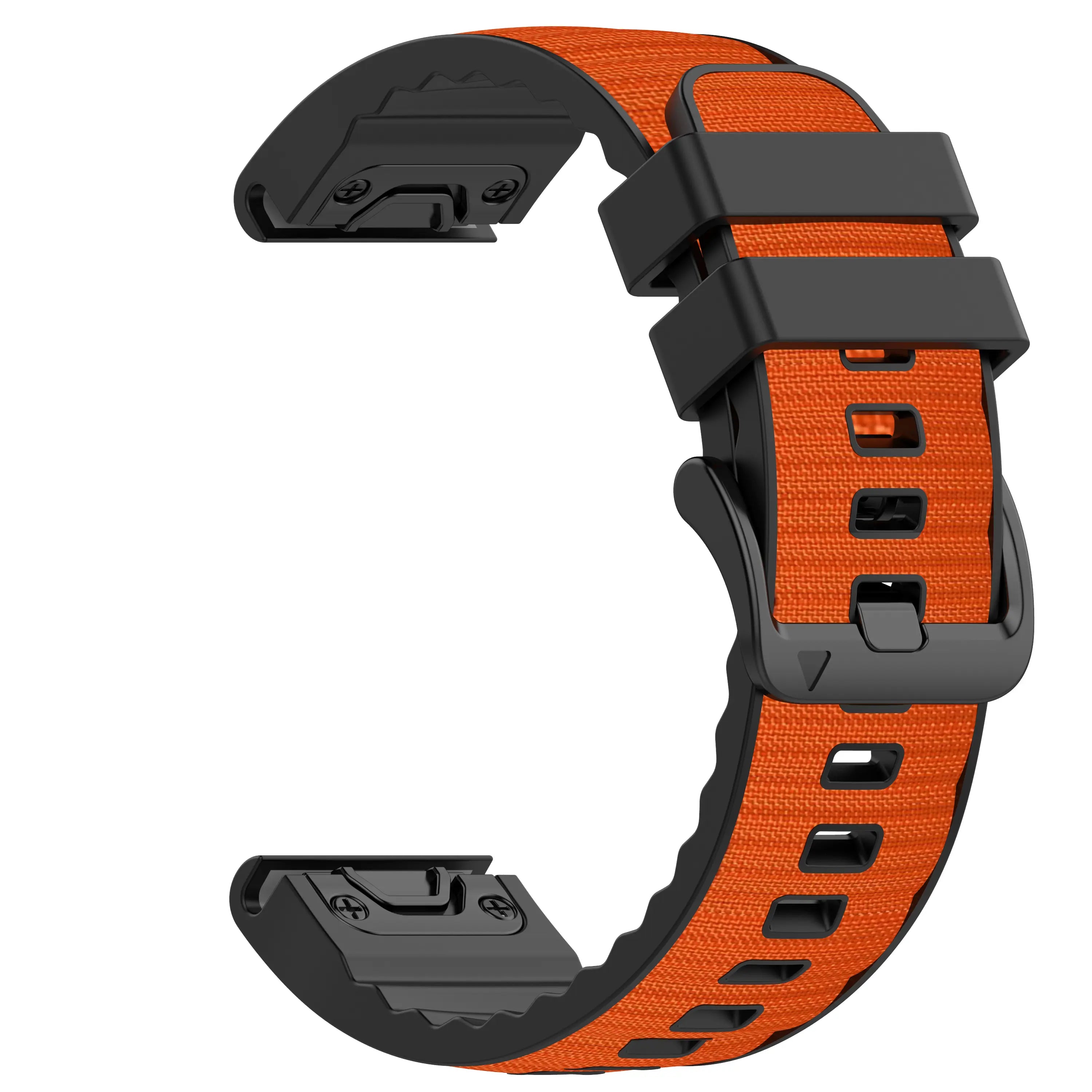 Amazfit T-Rex Ultra 2 Hybrid Nylon Strap (Orange)