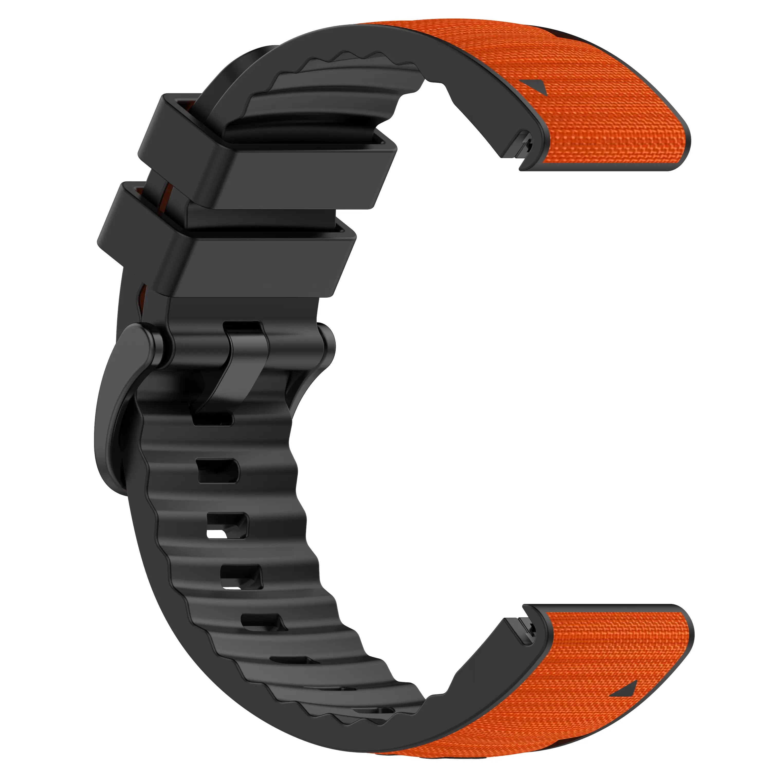 Amazfit T-Rex Ultra 2 Hybrid Nylon Strap (Orange)