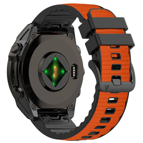 Amazfit T-Rex Ultra 2 Hybrid Nylon Strap (Orange)