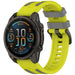 Garmin Fenix 5x/6x sport grain band (lime/donkergrijs)
