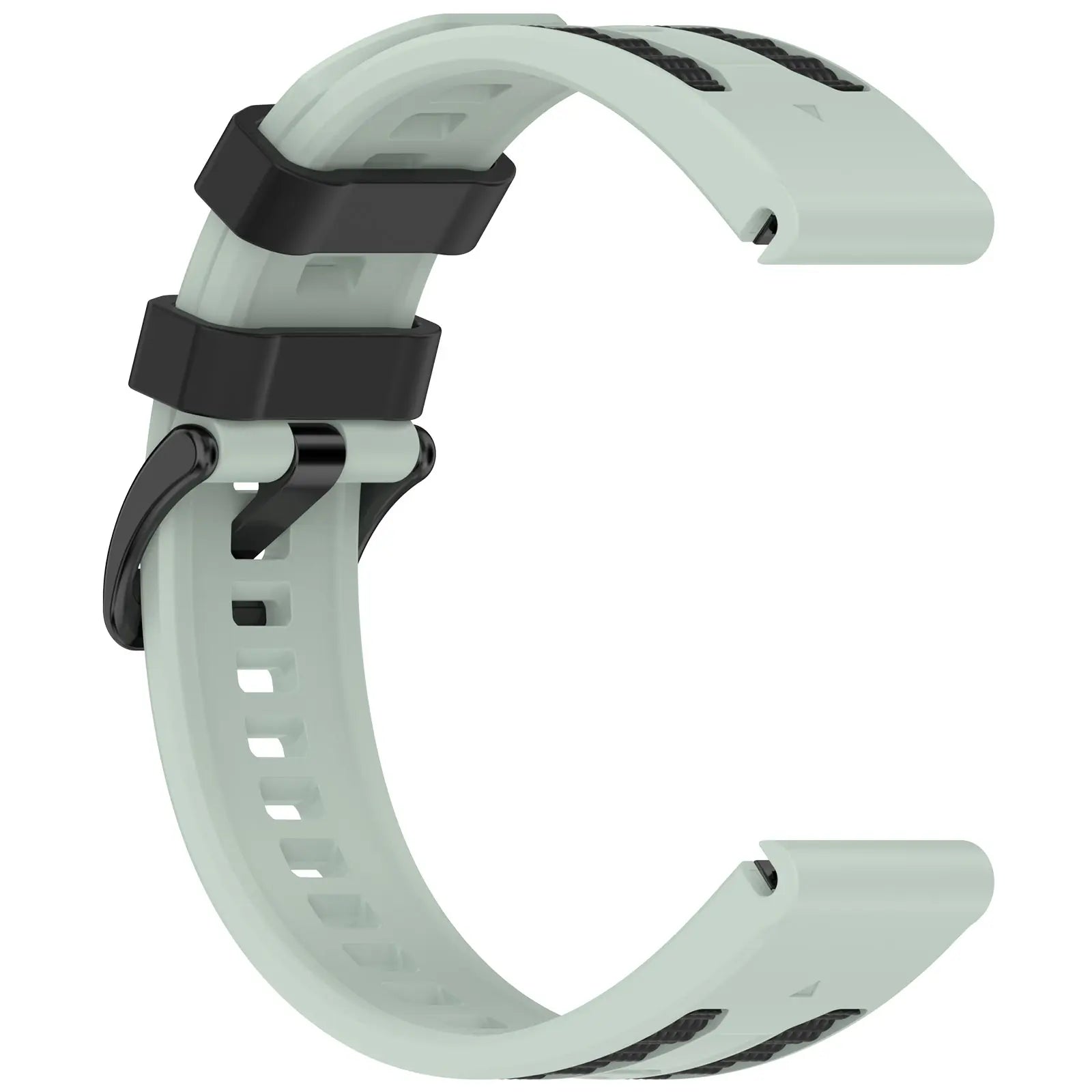 Garmin Fenix 5/6 sport grain band (mint/zwart)