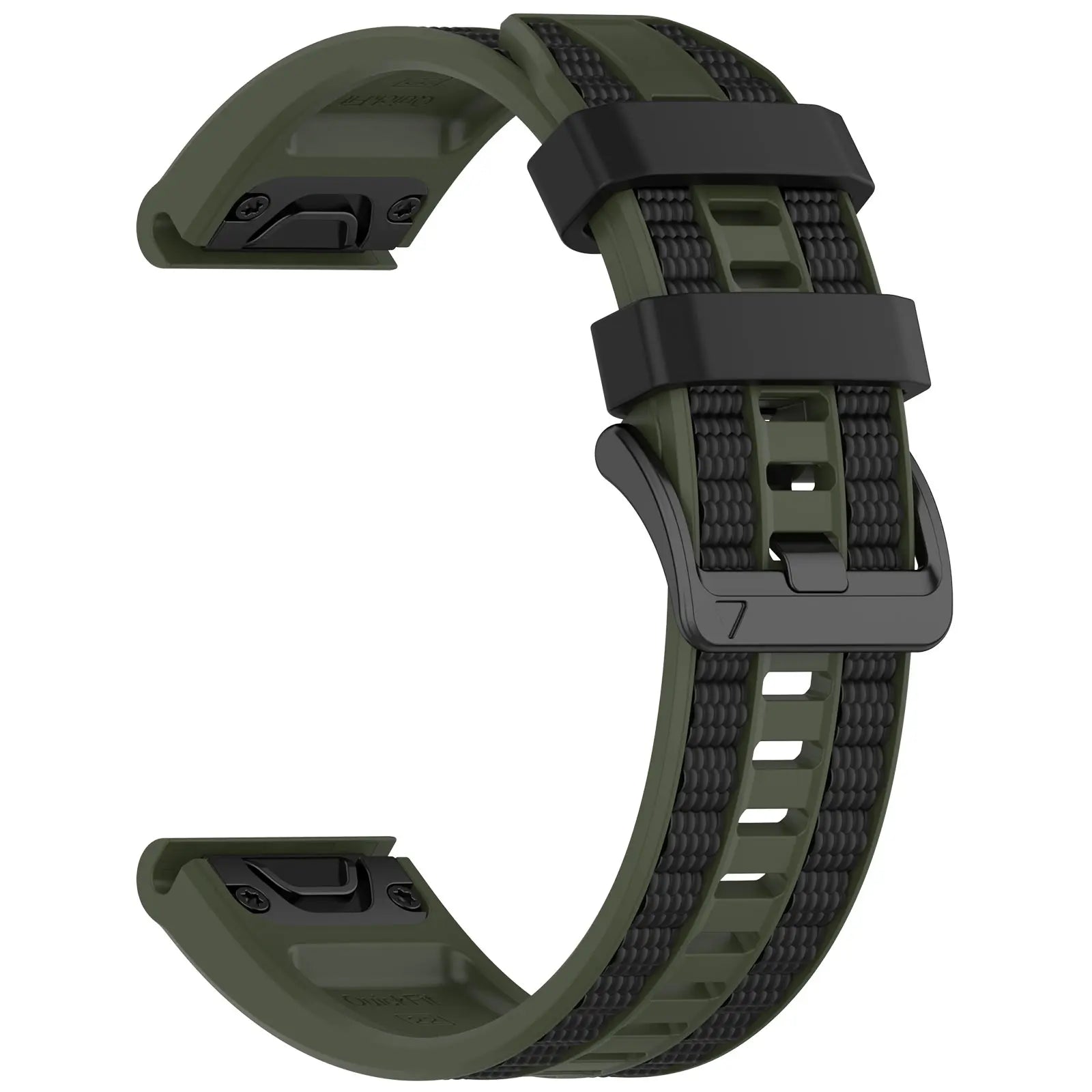 Garmin Fenix 8 Pro - 51mm Sport Grain Strap (Army Green/Black)