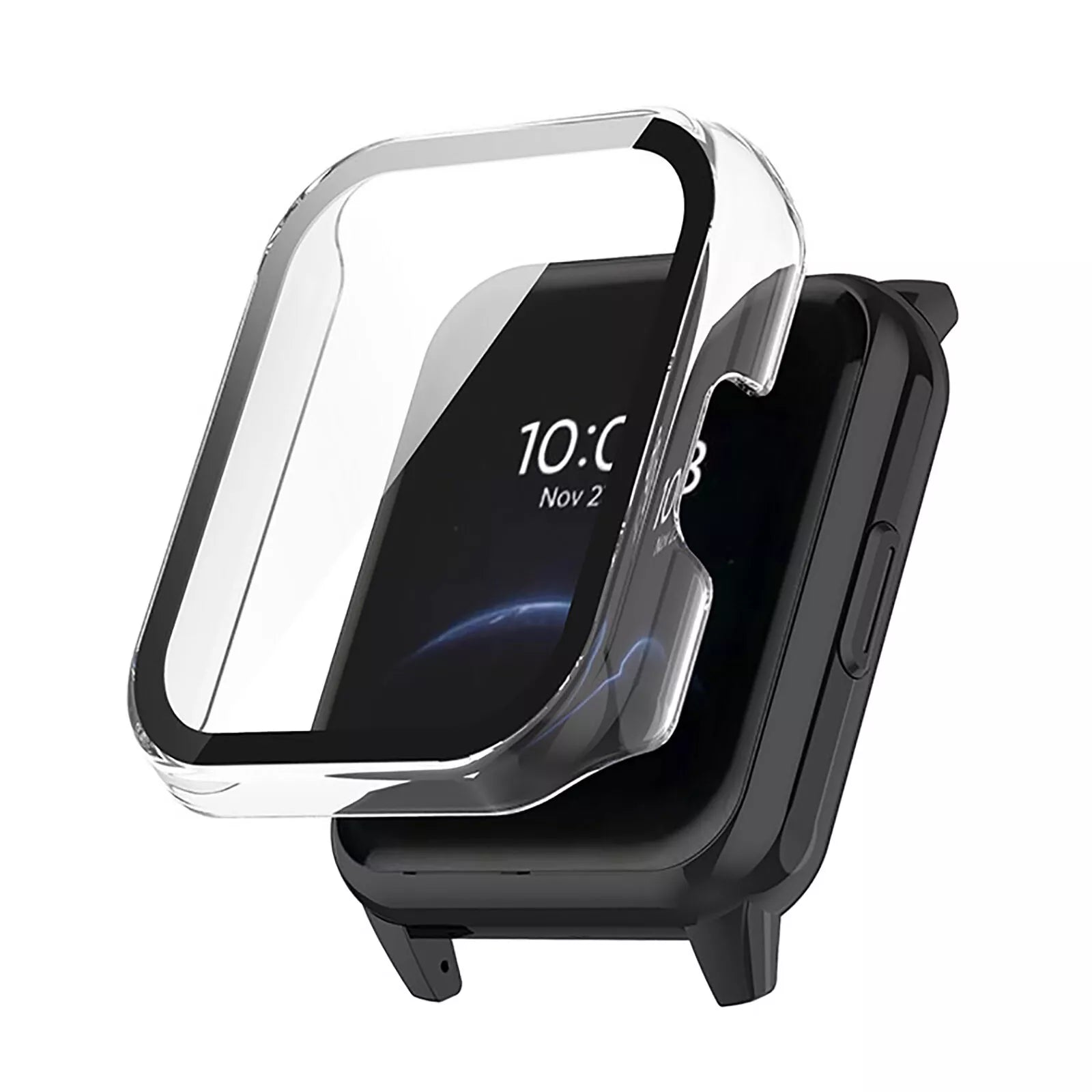 Realme Watch 2 PC case met glas (transparant)