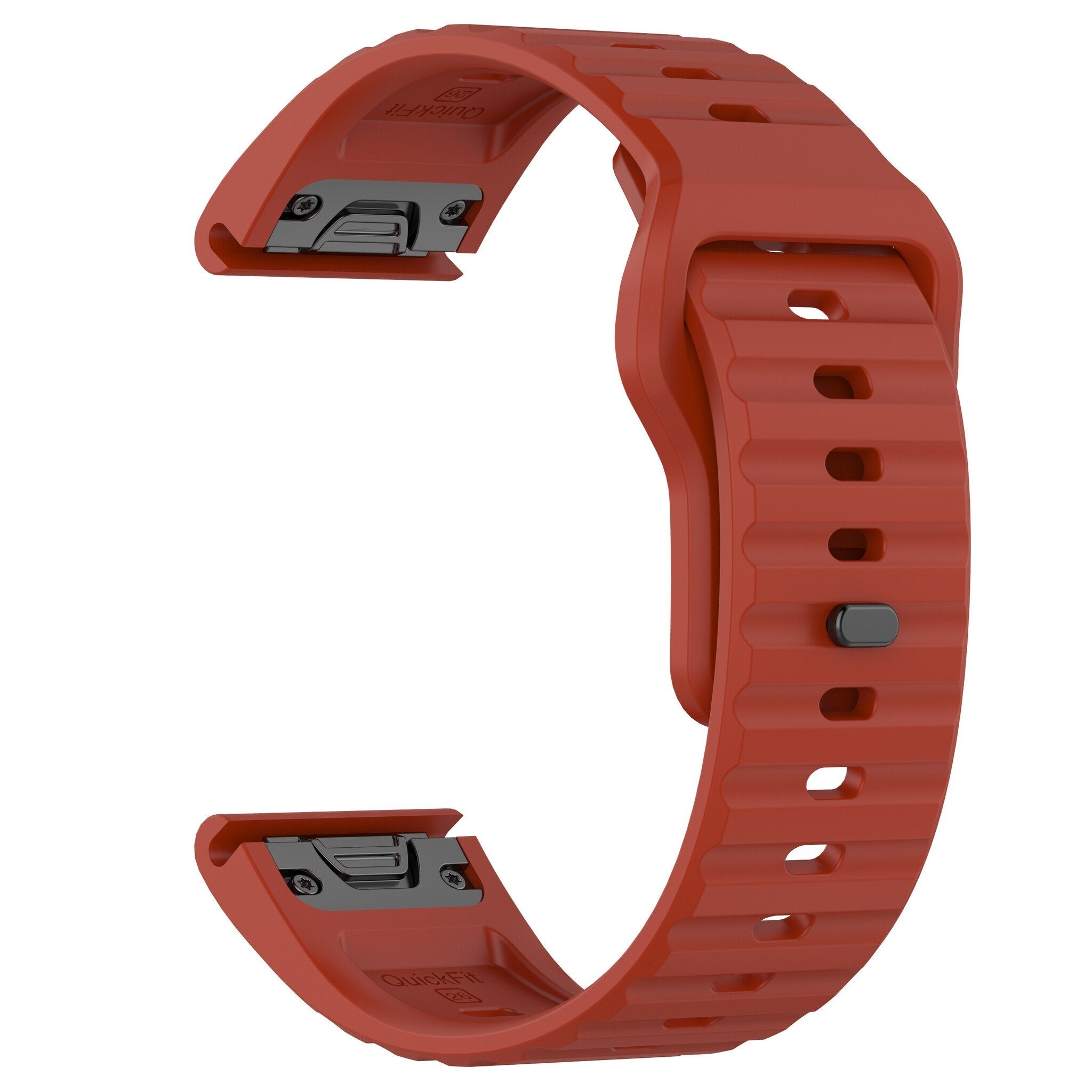 Garmin Fenix 8 Pro - 47mm Outdoor Silicone Strap (Red)