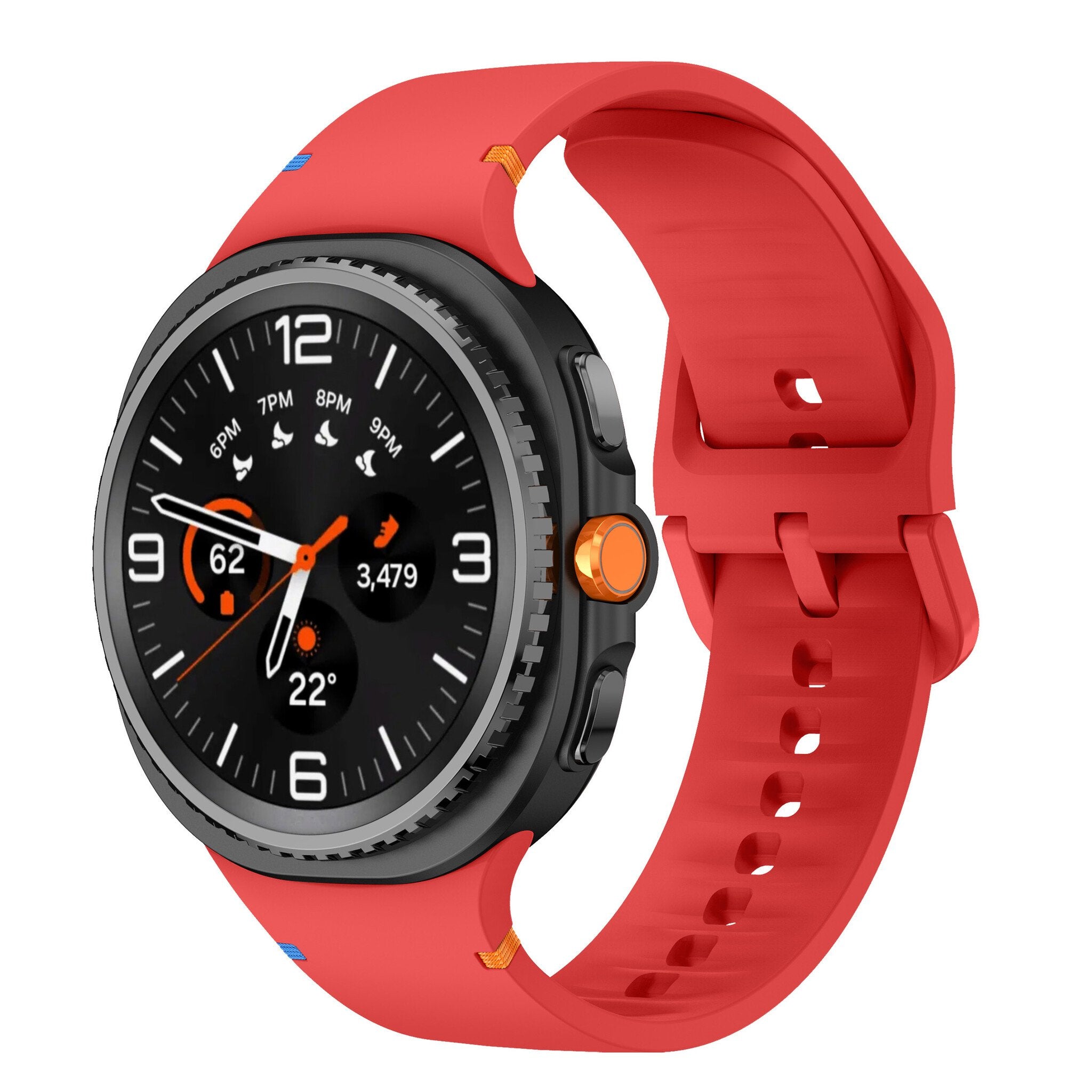 Samsung Galaxy Watch 8 - 40mm siliconen bandje (rood)