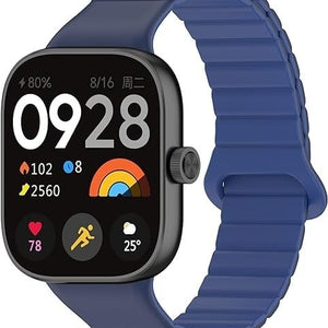 Redmi Watch 4 Magnetic Silicone Strap (Duo Blue)