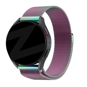 Bandz Garmin Approach S50 Milanese Loop Strap (Rainbow)
