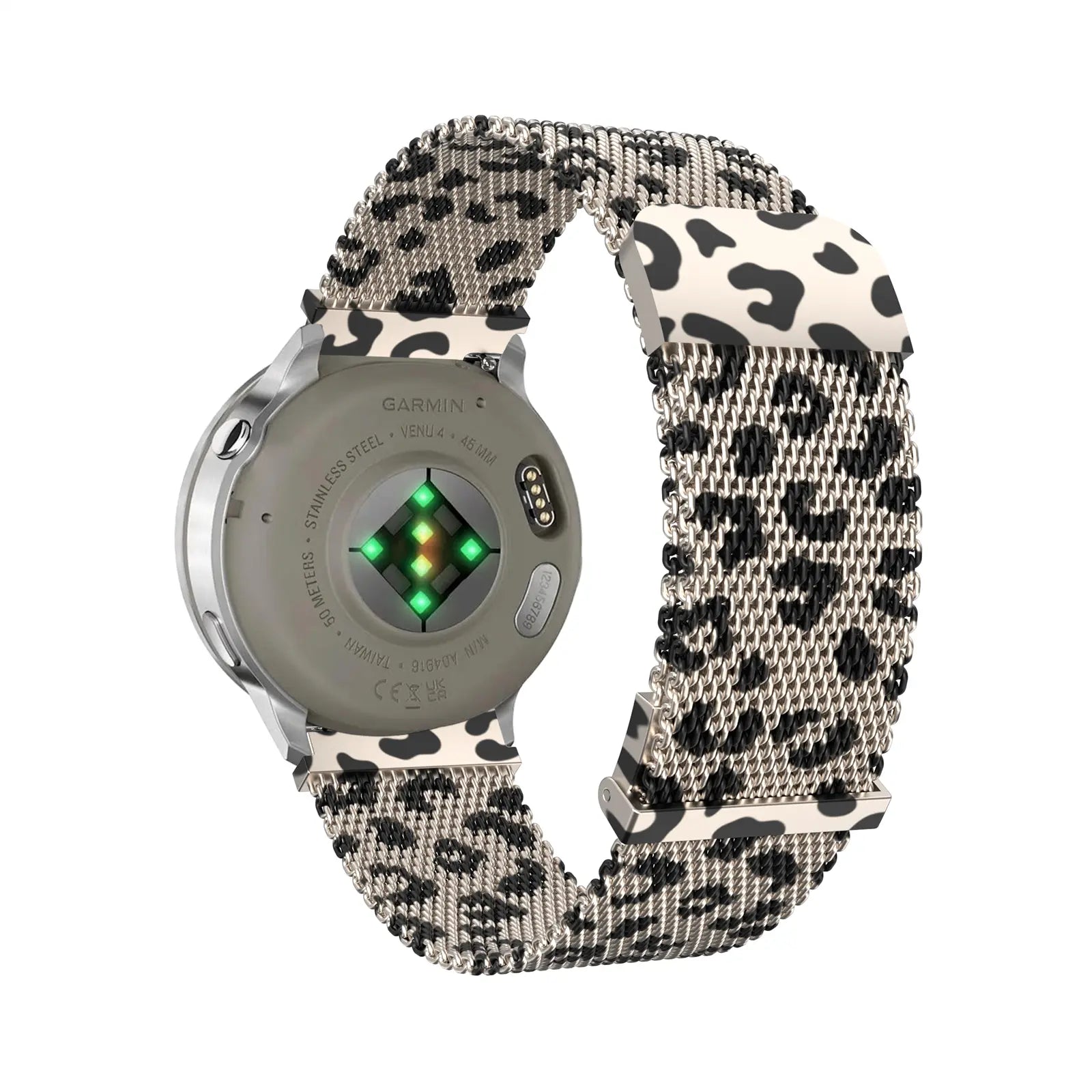 Garmin Forerunner 170 Milanese Strap (Rose Gold Leopard)