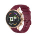 Fossil Gen 6 (42mm) siliconen bandje (donkerrood)
