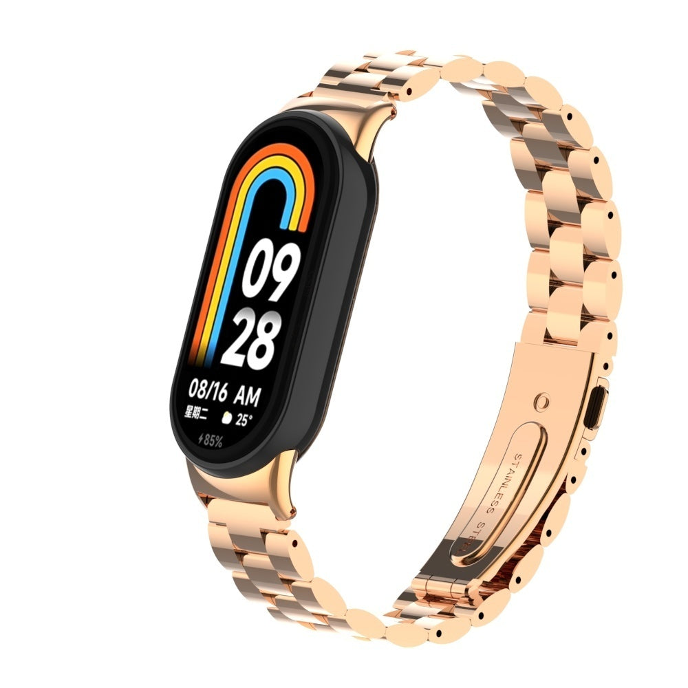 Xiaomi Smart Band 10 stalen bandje (roségoud)