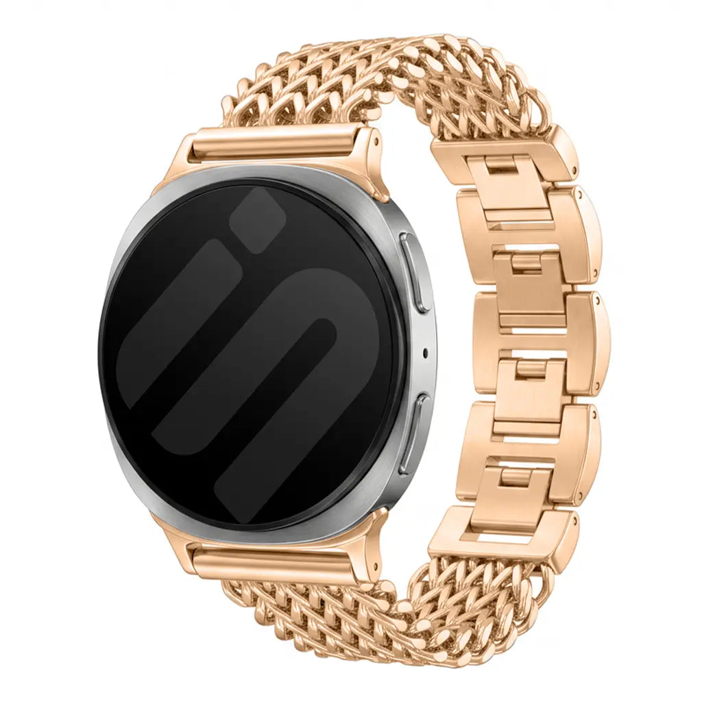 Samsung Galaxy Watch 9 - 44mm Metal Mesh Strap (Rose Gold)