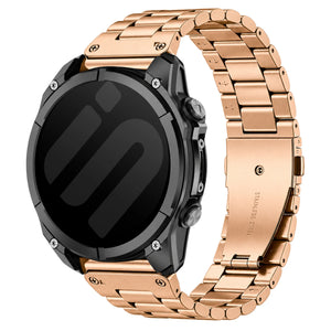 Garmin Approach S72 - 43mm premium stalen band (roségoud)