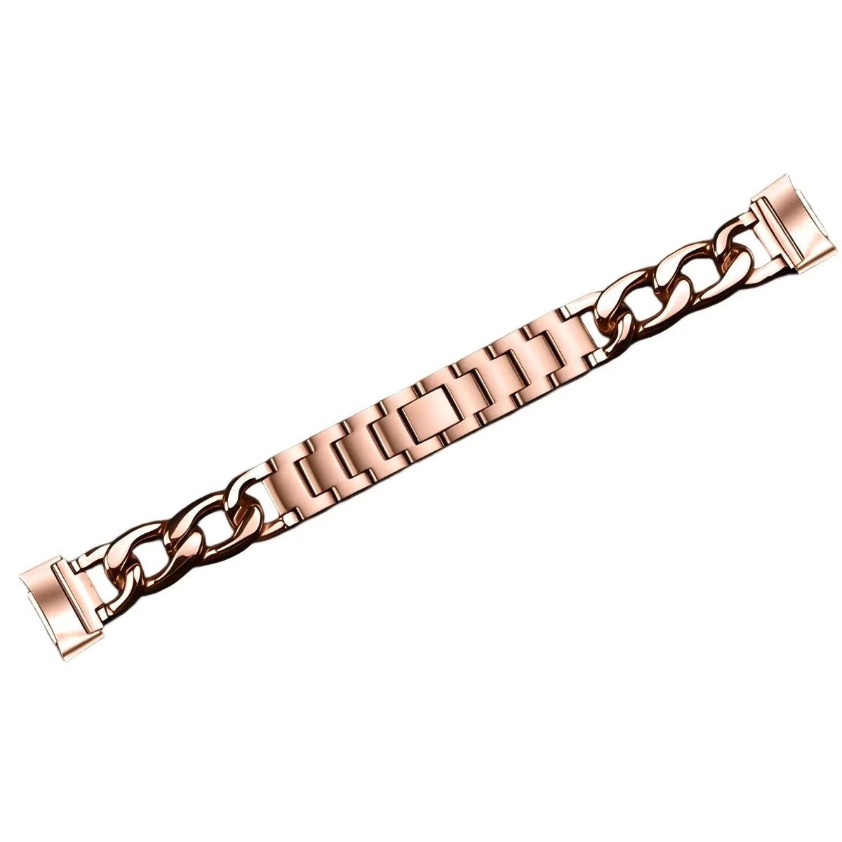 Fitbit Charge 5 Steel Chain Strap (Rose Gold)