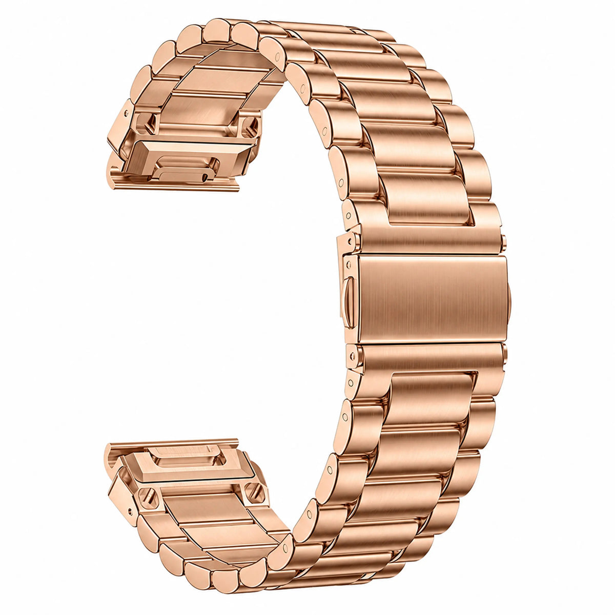 Garmin Approach S72 - 43mm premium stalen band (roségoud)