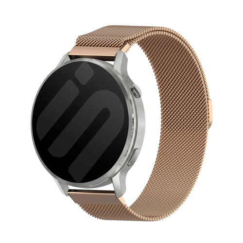 Garmin Forerunner 70 Milanese Strap (Rose Gold)