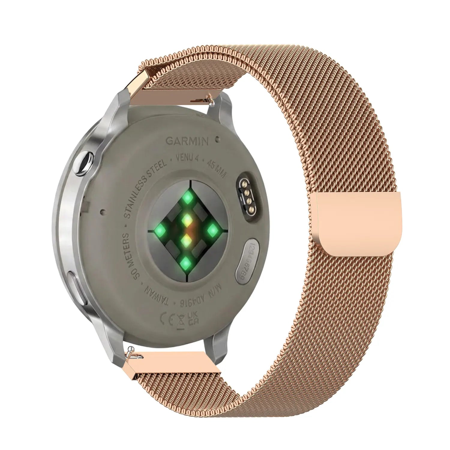 Garmin Forerunner 70 Milanese Strap (Rose Gold)