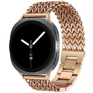 Samsung Galaxy Watch 8 - 44mm Metal Mesh Strap (Rose Gold)