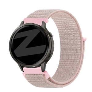 Bandz Garmin Venu 4 - 41mm Nylon Loop Strap (Rose Gold)