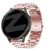 Bandz Garmin Forerunner 245 stalen band 'Classic' (roze)