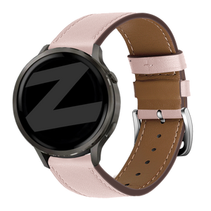 Bandz Garmin Venu 2s Leather Strap 'Deluxe' (Pink)