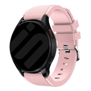 Amazfit Bip U (Pro) Twill Silicone Strap (Pink)